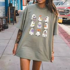 ACOTAR Ghost Reading,Ghost halloween shirt Retro Halloween Tee Funny Ghost Book Comfort Colors Tshirt Halloween Ghost