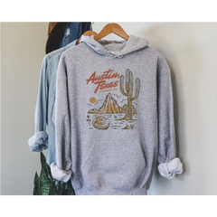 Austin Texas Sweatshirt Retro Austin TX Sweater Texas Shirt For Men Women Texas Cowboy Gift Texas Texas Gifts for Men