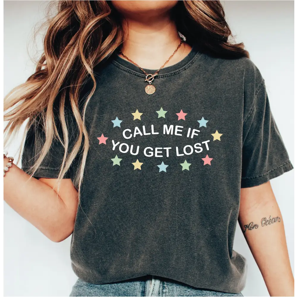 Call Me If You Get Lost Comfort Colors Shirt Call Me If You Get Lost Merch Tshirt Igor Shirt Gift for LS680 - Physical