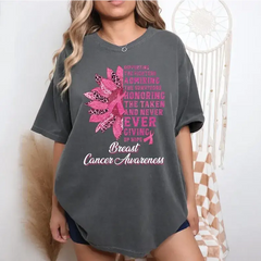 Cancer Awareness Shirt Breast Cancer Awareness Shirt In October We Wear Pink Shirt Pink Ribbon Shirt VLB797 - Physical