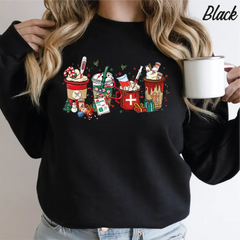 Christmas Gift For Nurse Sweatshirt Gift for Doctor Christmas Gift Sweatshirt Xmas Nurse cstmzn-chrstms-004 - Physical
