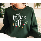 Christmas Group Sweatshirt Funny Christmas Shirt Jolly AF Merry AF Festive AF Christmas Party Shirt Sarcastic Christmas