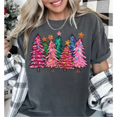 Comfort Colors Christmas Tree Shirt Women’s Christmas Tree Shirt Family Holiday Shirt Christmas Tree Shirt Family
