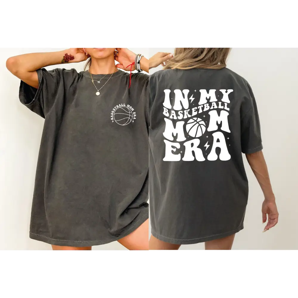Custom Basketball Mom Comfort Colors Shirt In my Basketball Mom Era Shirt Basketball Mama Shirt Game Day Basketball