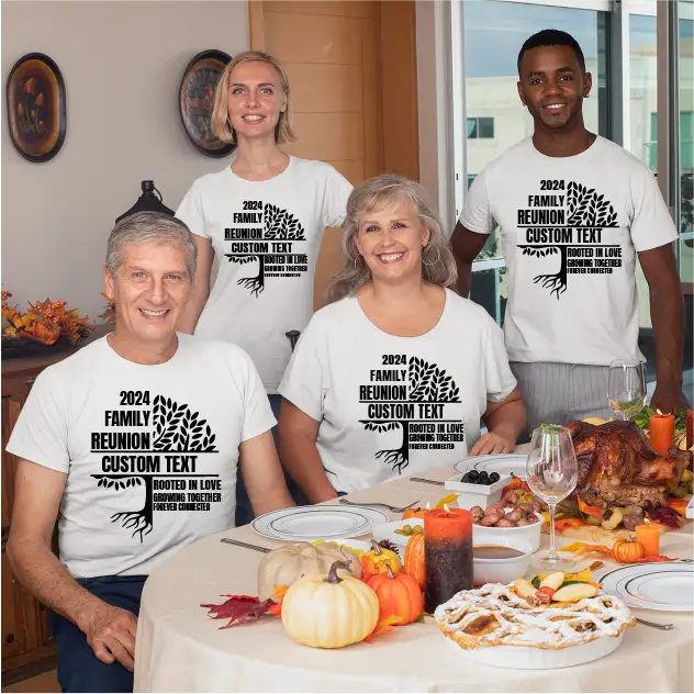 Custom Family Reunion Shirt Family Matching Shirts Group Shirt - Physical