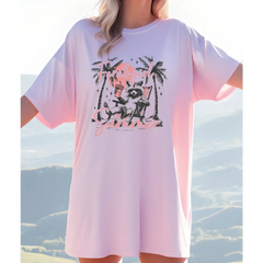 Feral Girl Summer Comfort Colors Shirt Funny Meme Opossum Shirt Feral Girl Shirt Funny Shirt Cowgirl Western Shirt