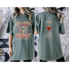 Fireheart Queen Aelin Comfort Colors Shirt Thirteen Velaris Shirt Throne Of Glass Fan Tee Acotar Shirt Bookish Shirt