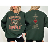 Fireheart Queen Aelin Sweatshirt Thirteen Velaris Sweatshirt Throne Of Glass Fan Sweater Acotar Sweatshirt Bookish