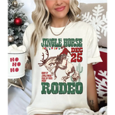 Giddy Up Jingle Horse Pick Up Your Feet Comfort Colors Shirt Western Christmas Shirt Western Christma Family Shirt