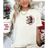 I Love a Man with a Beard Comfort Colors Shirt Funny Santa Beard Comfort Colors Shirt,Cute Christmas For Women Gift