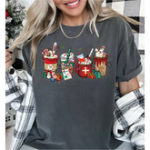 Nurse Coffee Christmas Shirt Comfort Colors Nurse Shirt Labor and Delivery Nurse Pediatrics Nurse School Nurse