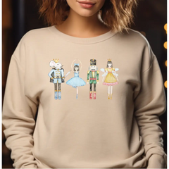 Nutcracker Sweatshirt Christmas Youth Sweatshirt Sugar Plum Fairy Shirt Nutcracker Ballet Sweatshirt Christmas Gift