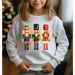 Nutcracker Sweatshirt Christmas Youth Sweatshirt Sugar Plum Fairy Shirt Holiday Sweatshirt Christmas Gift LS715