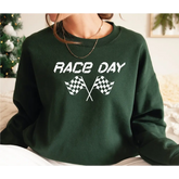 Racing Season Sweatshirts For Women Race Wife Hoodie Race Day For Man Sweatshirt Race Day Hoodie Racing Season Youth
