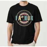 Retro Fathor Shirt Funny Dad T-Shirt Father’s Day Gift Fathor Definition Shirt The Legend Tshirt The Man Tee LS450