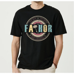 Retro Fathor Shirt Funny Dad T-Shirt Father’s Day Gift Fathor Definition Shirt The Legend Tshirt The Man Tee LS450