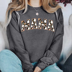 Retro Halloween Mama Sweatshirt Halloween Mama Sweatshirt Ghost Mama Hoodie SAS421 - Physical