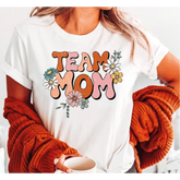 Retro Team Mom Shirt Sport Mom Shirt Mom Life Mom Squad Best Mom Team Mom Gift Football Team Mom Baseball Mama Tee