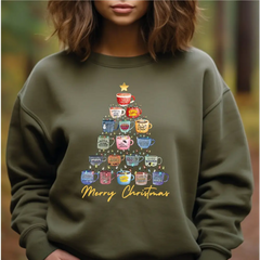 Stars Hollow Christmas Sweatshirt and Hoodie Stars Hollow Luke’s Coffee Shirt Christmas Coffee Tree Shirt Luke’s