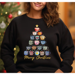 Stars Hollow Christmas Sweatshirt and Hoodie Stars Hollow Luke’s Coffee Shirt Christmas Coffee Tree Shirt Luke’s