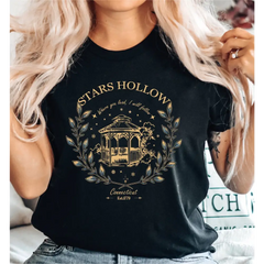 Stars Hollow Shirt,Stars Hollow Where You Lead I Will Follow Shirt Autumn Festival Vintage Style Stars Hollow Shirt