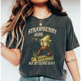 Strawberry Jams But My Glock Don’t Shirt Comfort Colors Funny Frog Shirt Funny Meme Shirt LS838 - Physical
