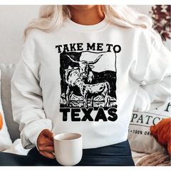 Texas Cow Sweatshirt Texas Shirt Funny Texas Shirt Texas Fan Texas Pride College Student Gifts,Texas Vacation LS165