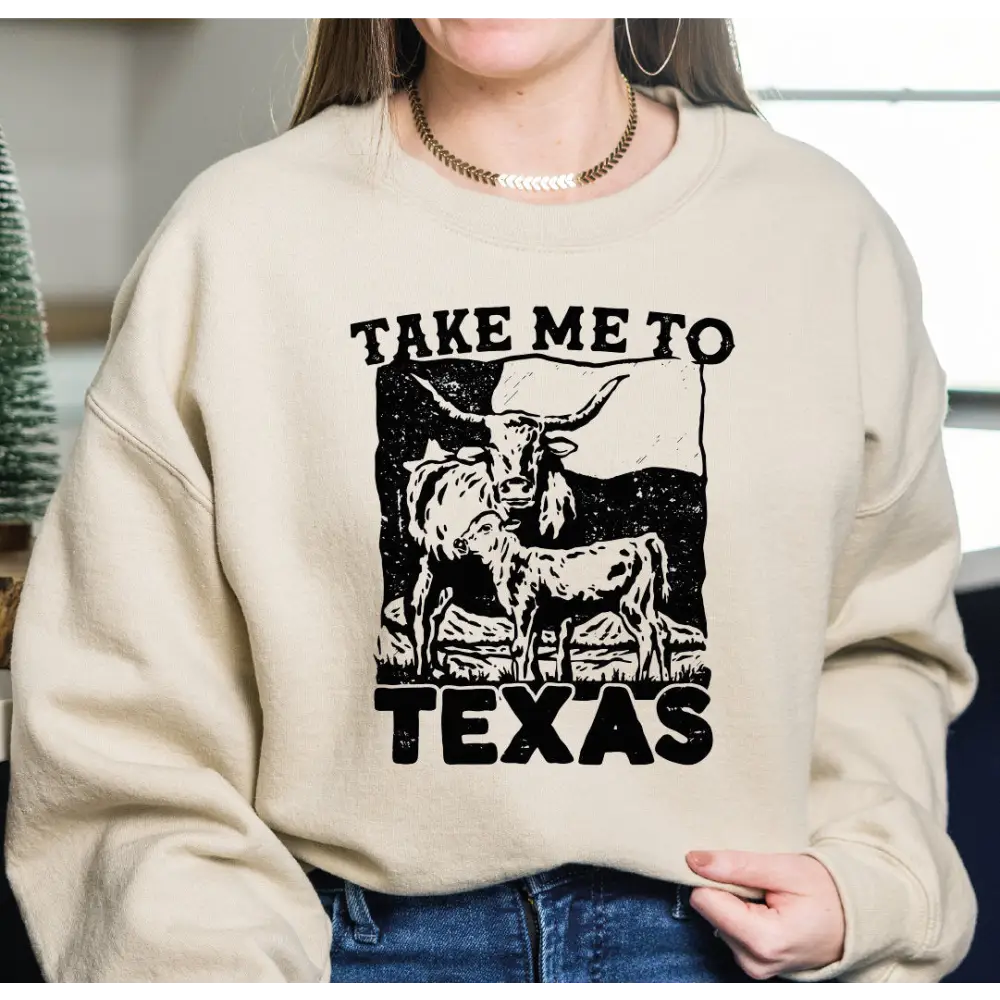 Texas Cow Sweatshirt Texas Shirt Funny Texas Shirt Texas Fan Texas Pride College Student Gifts,Texas Vacation LS165