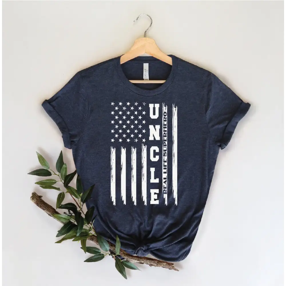 Uncle Shirt Uncle USA Flag Tshirt Gift for Uncle from Niece Funny Uncle Tee American Flag Shirt For Uncle Gifts For Him