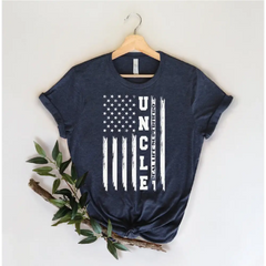 Uncle Shirt Uncle USA Flag Tshirt Gift for Uncle from Niece Funny Uncle Tee American Flag Shirt For Uncle Gifts For Him