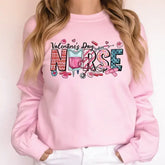 Valentines Day Nurse Sweatshirt Valentines Day Gift for Nurse SFS0124 - Physical