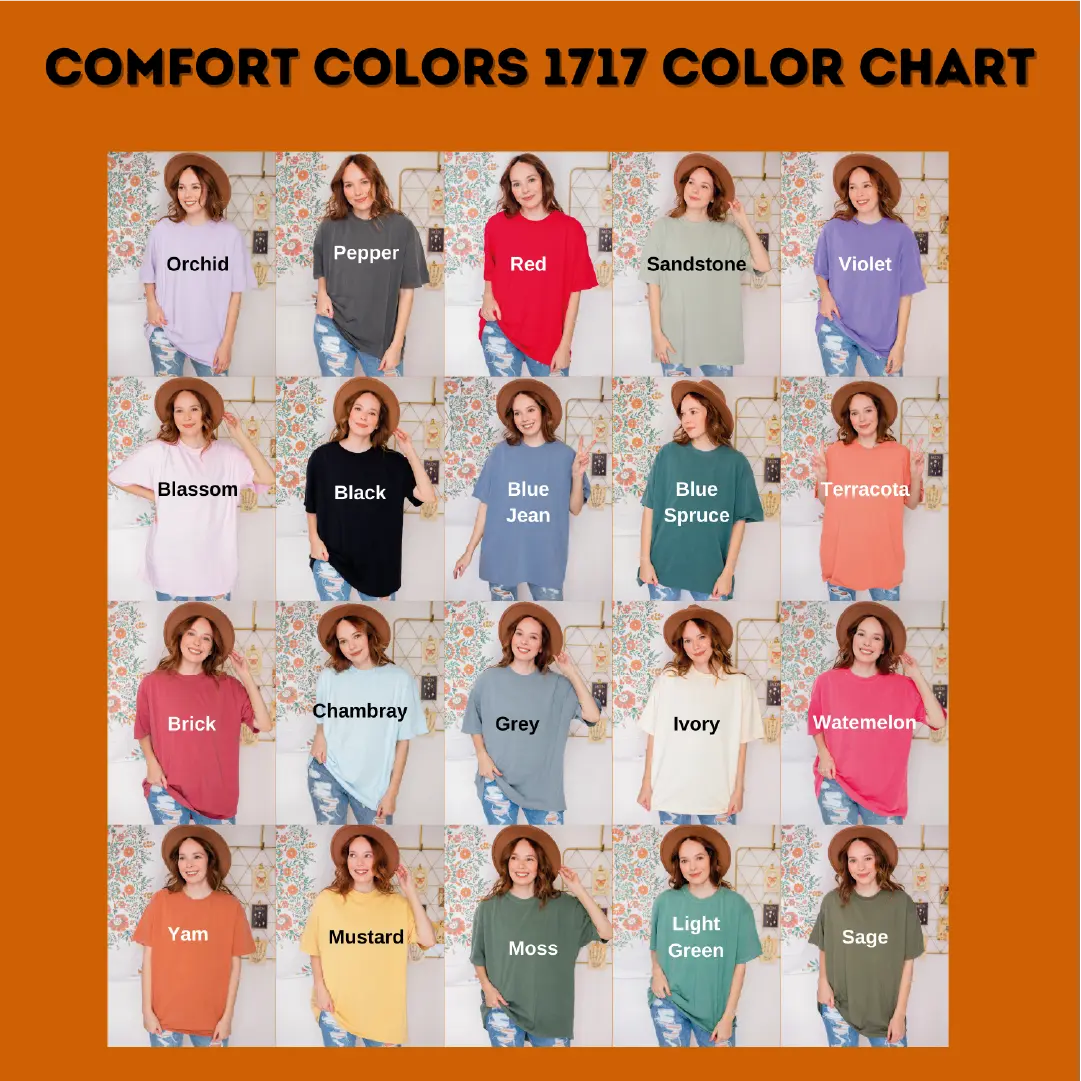 Comfort Colors Unisex Adult Tshirt - Lumise base