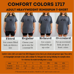 Comfort Colors Unisex Adult Tshirt - Lumise base