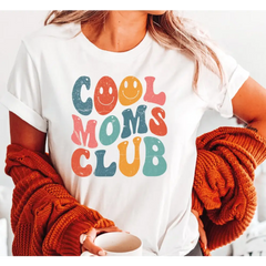 Cool Moms Club Shirt Cool Mom Shirt Cool Mom Tee Retro Mom Tshirt LS328 - Physical