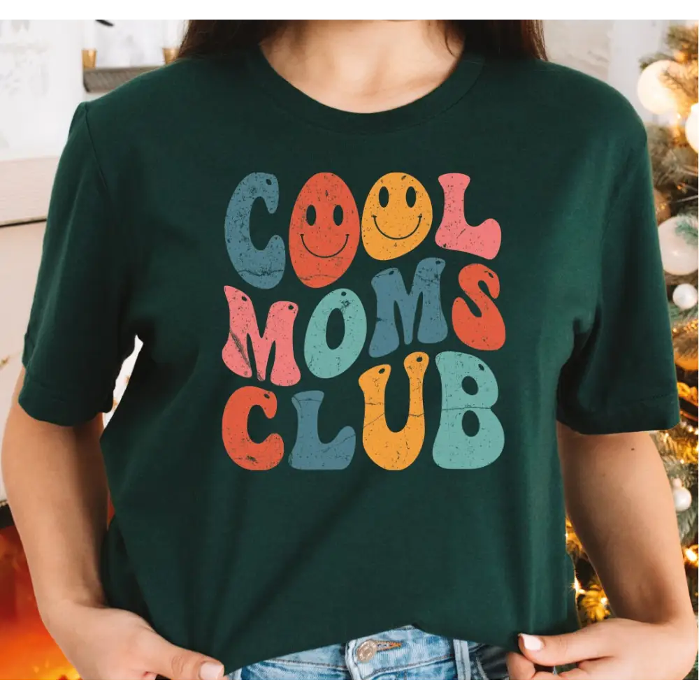 Cool Moms Club Shirt Cool Mom Shirt Cool Mom Tee Retro Mom Tshirt LS328 - Physical