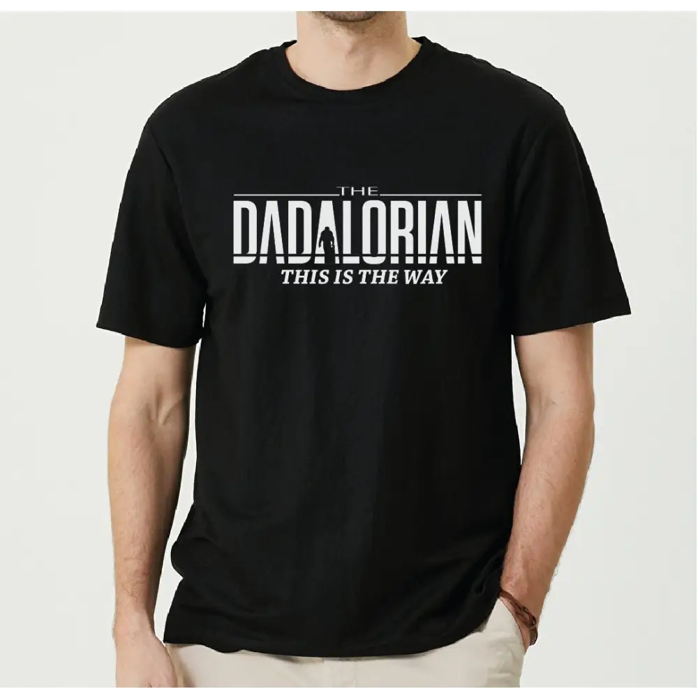 Dadalorian Shirt Husband Tshirt Father’s Day Gift LS394 - Physical