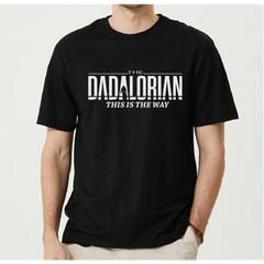 Dadalorian Shirt Husband Tshirt Father’s Day Gift LS394 - Physical