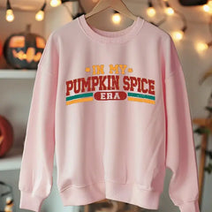 Ghoust Sweatshirt Pumpkin In My Pumpkin Spice Era Sweatshirt Retro Pumpkin Tshirt Fall T-Shirt SAS1629 - Physical