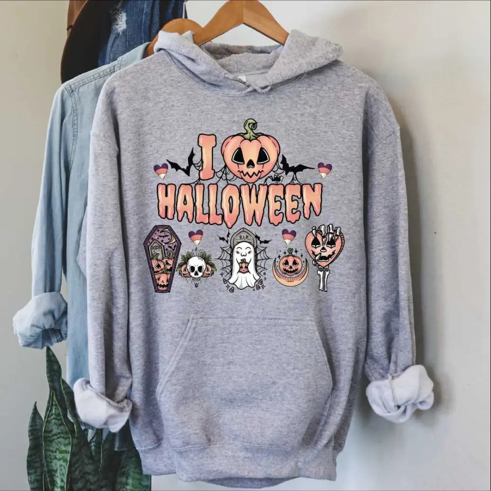 Halloween Sweatshirt Halloween Pumpkin Halloween Sweatshirt Horror Pumpkin Shirt SAS414 - Physical