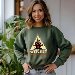 Halloween Witches House Sweatshirt SAS1559 - Physical