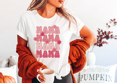 Cute Mom Shirts Mama Tshirt Mothers Day Gift Mama Shirt Heart Cute Mama Gift for Mothers Day LS093