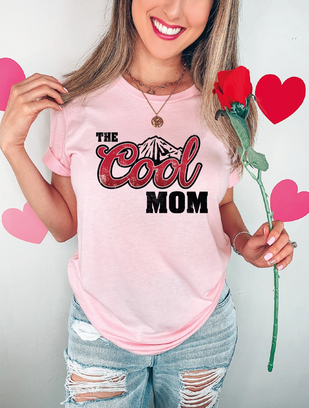 Cool Mom Shirt Mama Shirt Gift for Her LS519