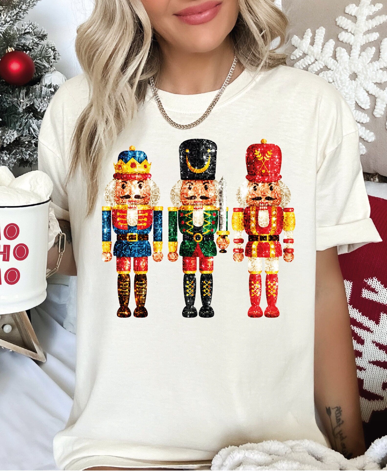 Comfort Colors Nutcracker Christmas Shirt Christmas Youth Toddler Shirt Sugar Plum Fairy Shirt Holiday Shirt Xmas Gift