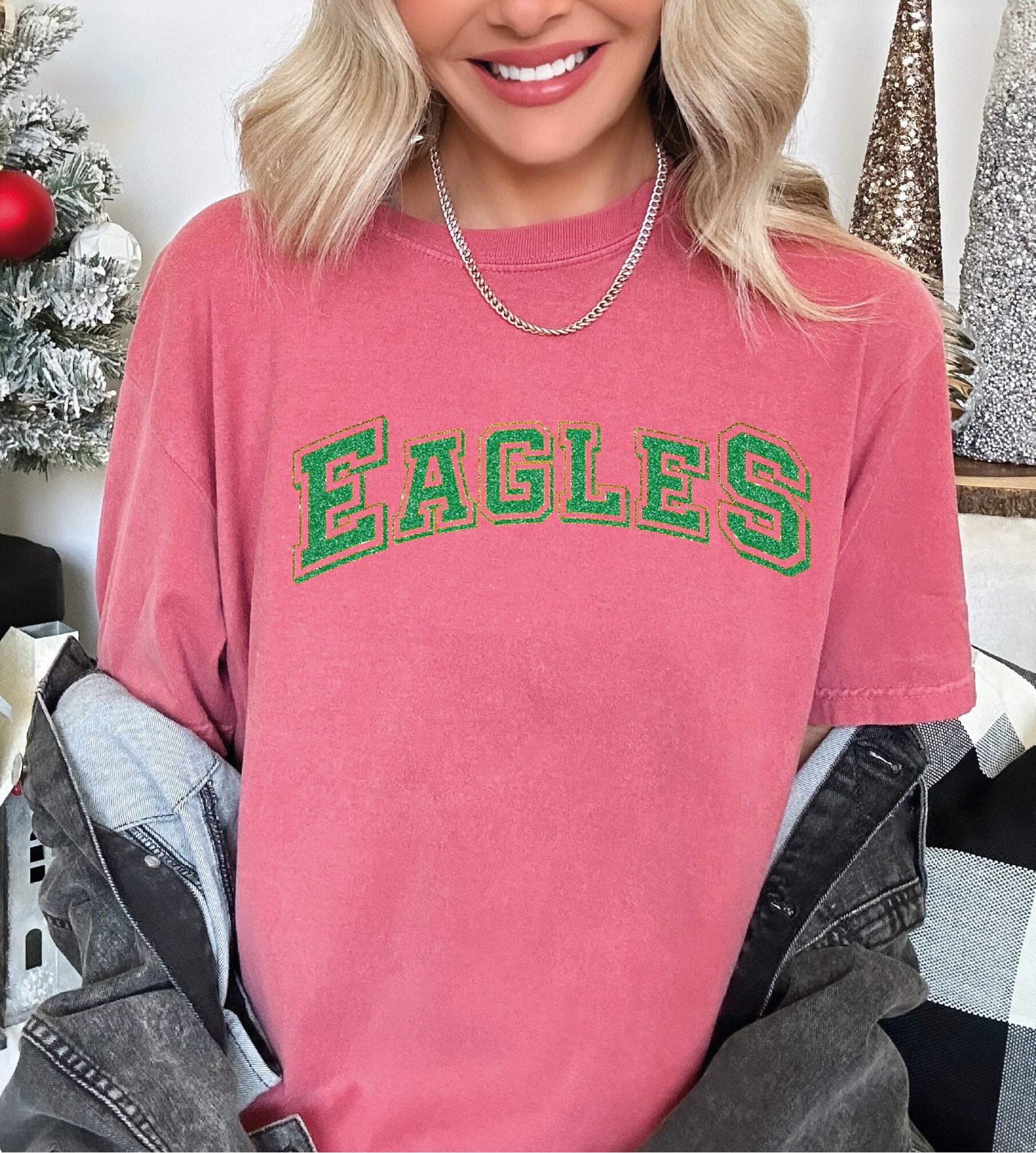 Eagles Comfort Colors Shirt Eagles Tee Eagles Shirt LS762