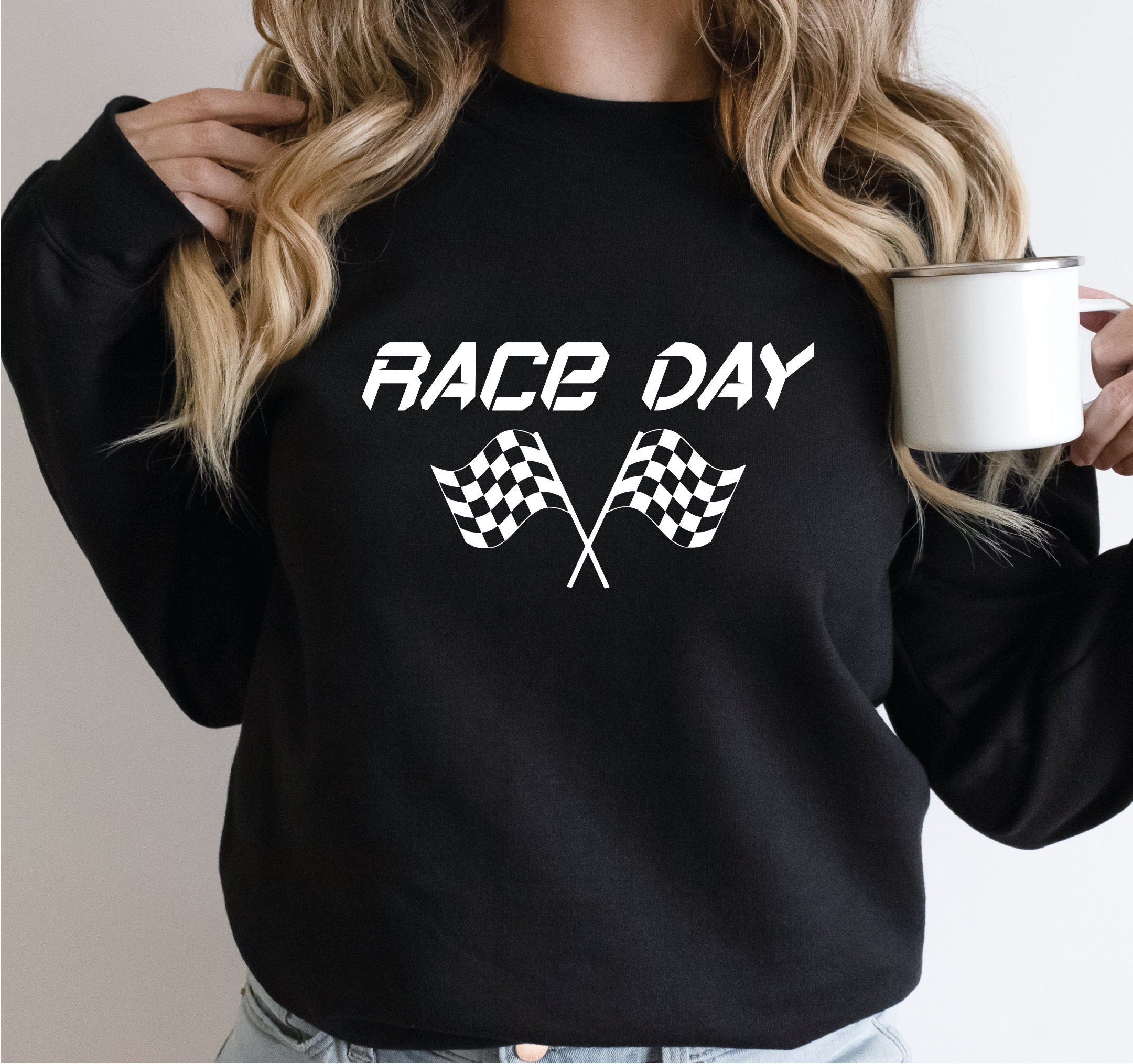 Racing Season Sweatshirts For Women Race Wife Hoodie Race Day For Man Sweatshirt Race Day Hoodie Racing Season Youth