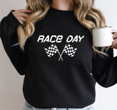 Racing Season Sweatshirts For Women Race Wife Hoodie Race Day For Man Sweatshirt Race Day Hoodie Racing Season Youth