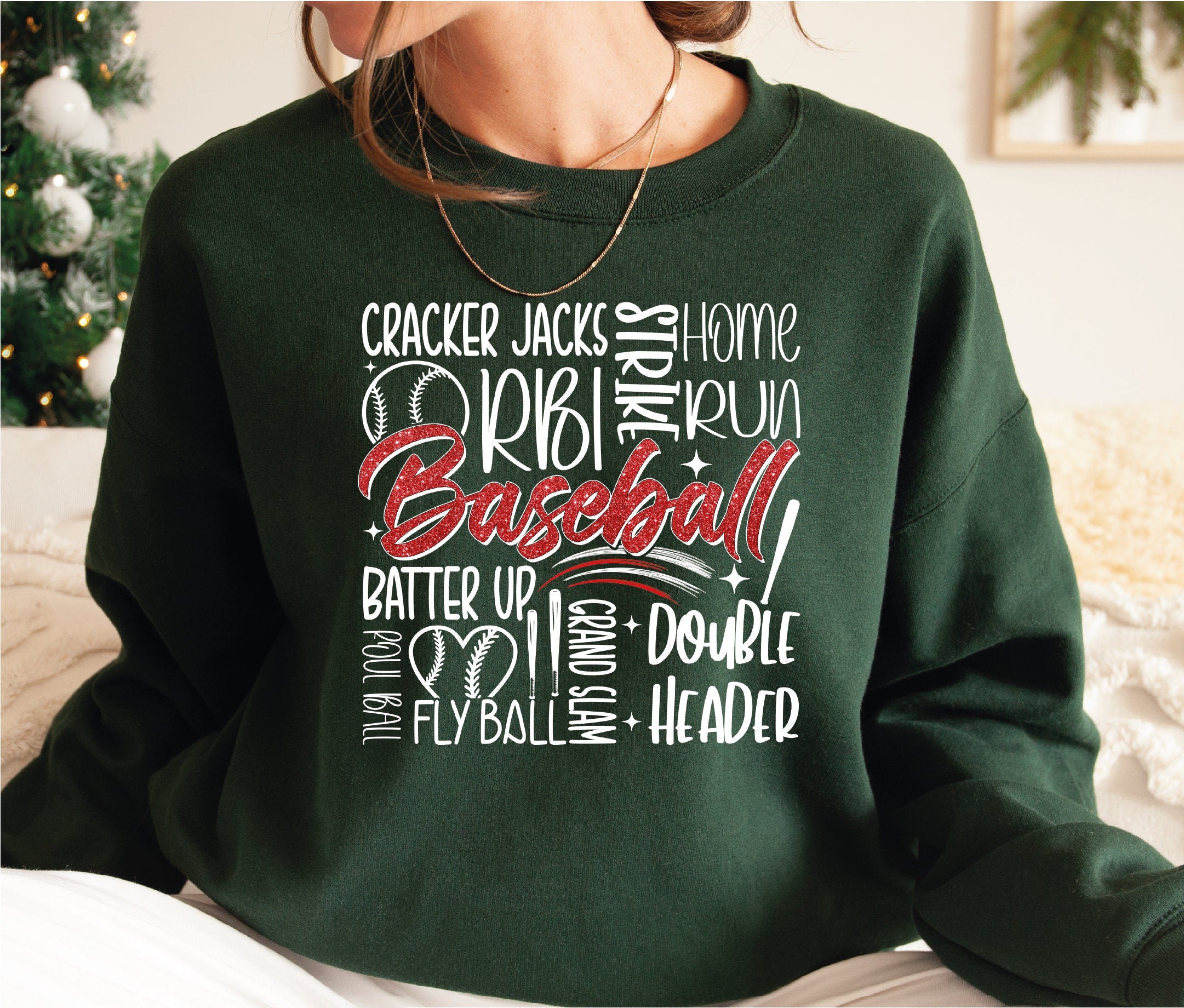 Glitter Baseball Sweatshirt Baseball Mom Sweatshirt Game Day Baseball Hoodie Baseball Team Shirt Baseball Mama