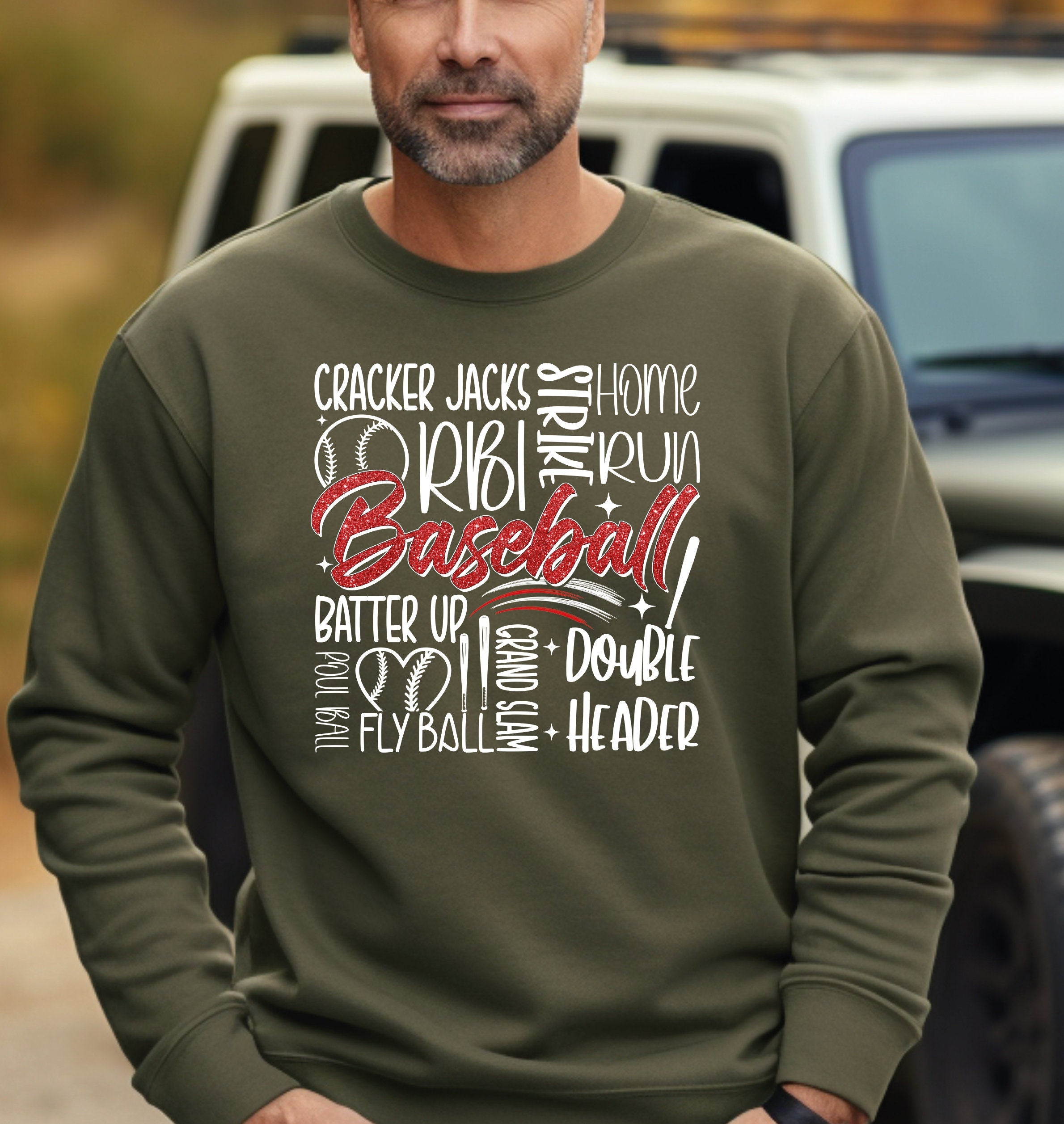 Glitter Baseball Sweatshirt Baseball Mom Sweatshirt Game Day Baseball Hoodie Baseball Team Shirt Baseball Mama