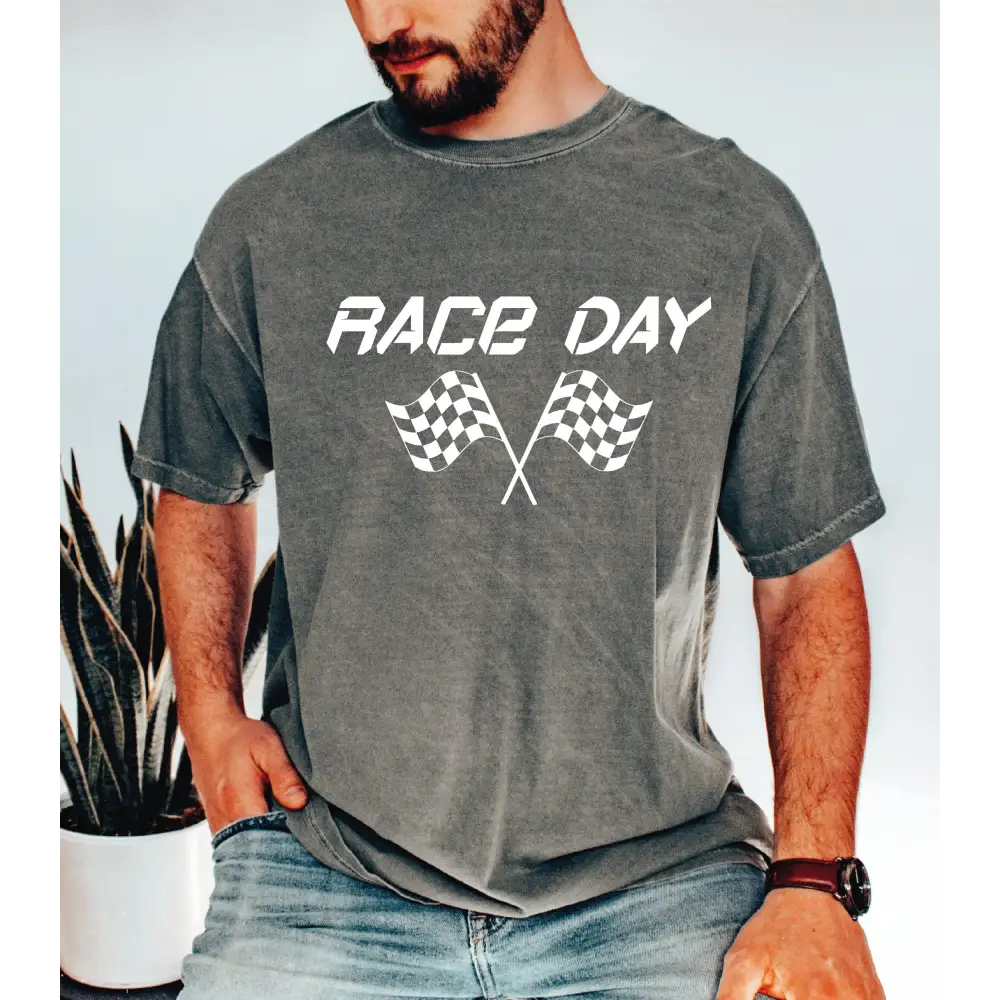 Racing Season Comfort Colors Shirts For Women Race Wife Shirt Race Day For Man Shirt Race Day Youth Shirt Race Day