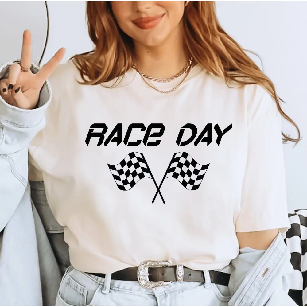 Racing Season Comfort Colors Shirts For Women Race Wife Shirt Race Day For Man Shirt Race Day Youth Shirt Race Day